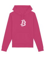 Bitcoin Binary (alb) Hanorac Unisex Drummer