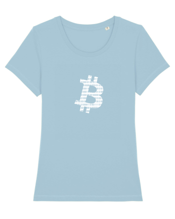 Bitcoin Binary (alb) Sky Blue