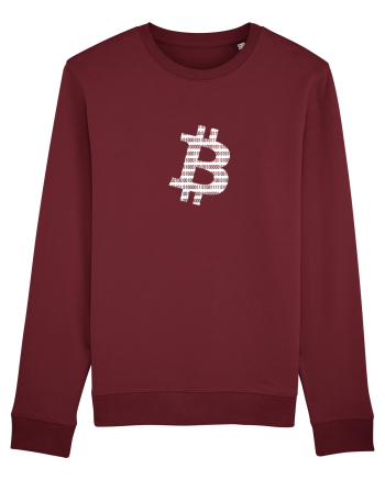 Bitcoin Binary (alb) Burgundy