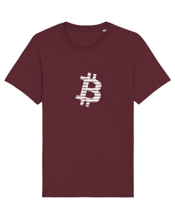 Bitcoin Binary (alb) Burgundy