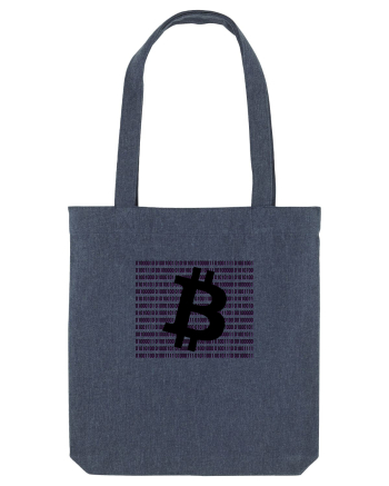 Bitcoin Binary Box Midnight Blue