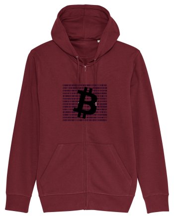 Bitcoin Binary Box Burgundy