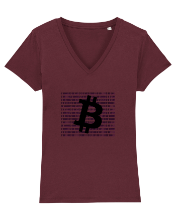 Bitcoin Binary Box Burgundy