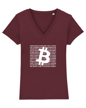 Bitcoin Binary Box (alb) Burgundy