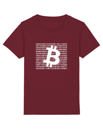 Bitcoin Binary Box (alb) Burgundy