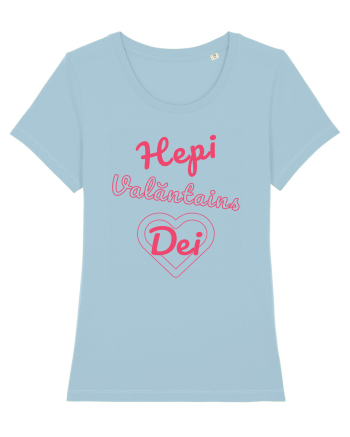 Hepi Valăntains Dei ! Sky Blue