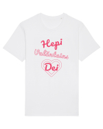 Hepi Valăntains Dei ! Tricou mânecă scurtă Unisex Rocker