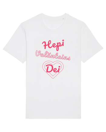 Hepi Valăntains Dei ! White