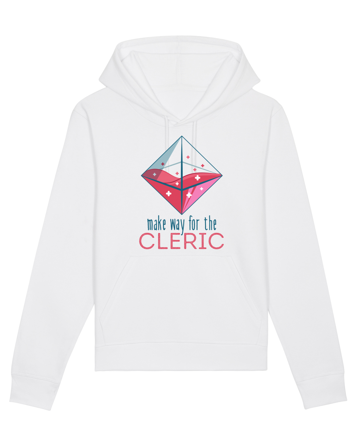 Hanorac Unisex Drummer White