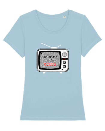 The media is the Virus Sky Blue