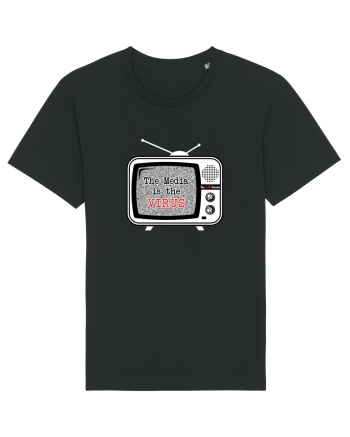 The media is the Virus Black