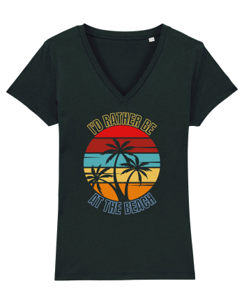 I'd Rather Be At The Beach  Black
