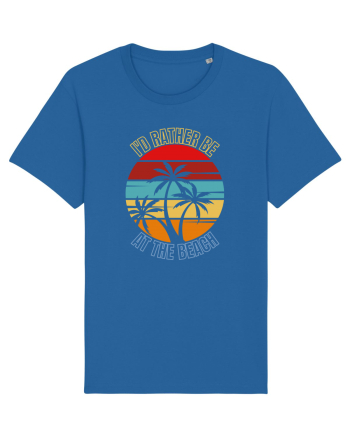 I'd Rather Be At The Beach  Royal Blue