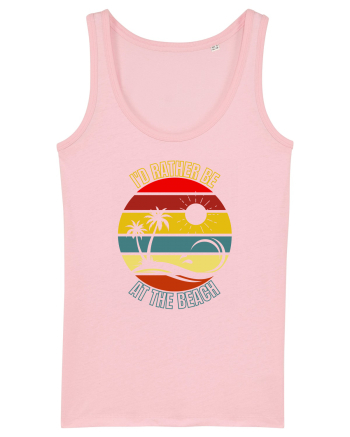 I'd Rather Be At The Beach  Cotton Pink