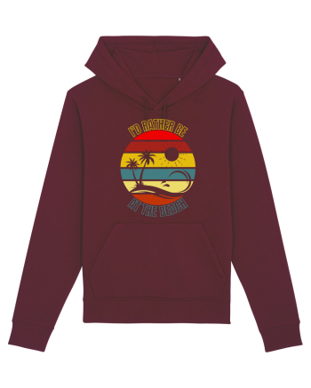 I'd Rather Be At The Beach  Burgundy
