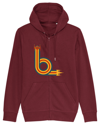 Retro Vintage Star Wars  Burgundy