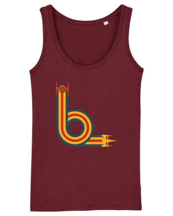 Retro Vintage Star Wars  Burgundy