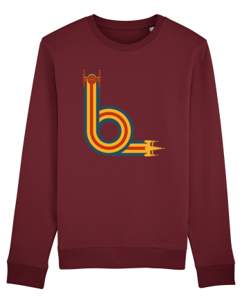 Retro Vintage Star Wars  Burgundy