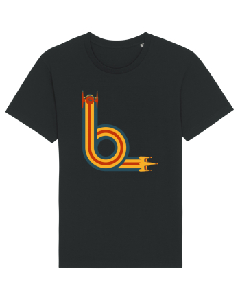 Retro Vintage Star Wars  Black