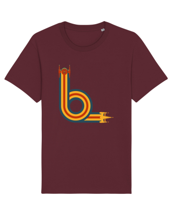 Retro Vintage Star Wars  Burgundy
