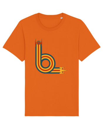 Retro Vintage Star Wars  Bright Orange