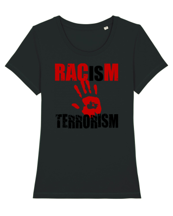 Racism is Terrorism Black