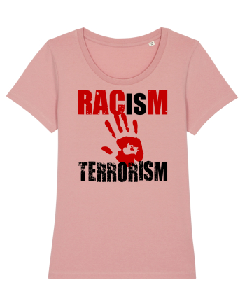 Racism is Terrorism Canyon Pink