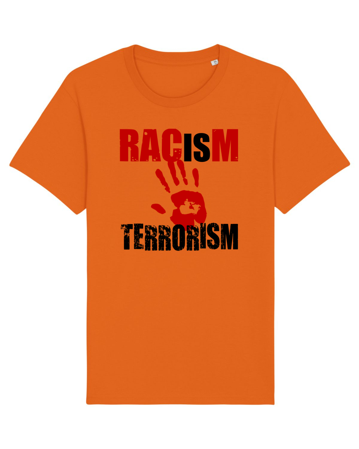Tricou mânecă scurtă Unisex Rocker Bright Orange