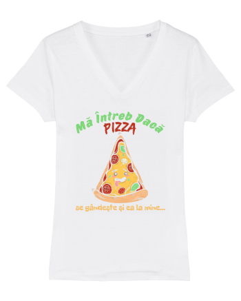 Ma intreb daca pizza se gandeste si ea la mine White