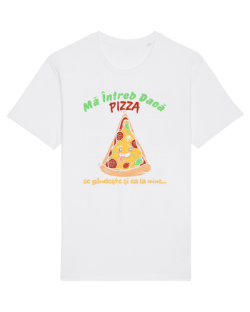 Ma intreb daca pizza se gandeste si ea la mine White