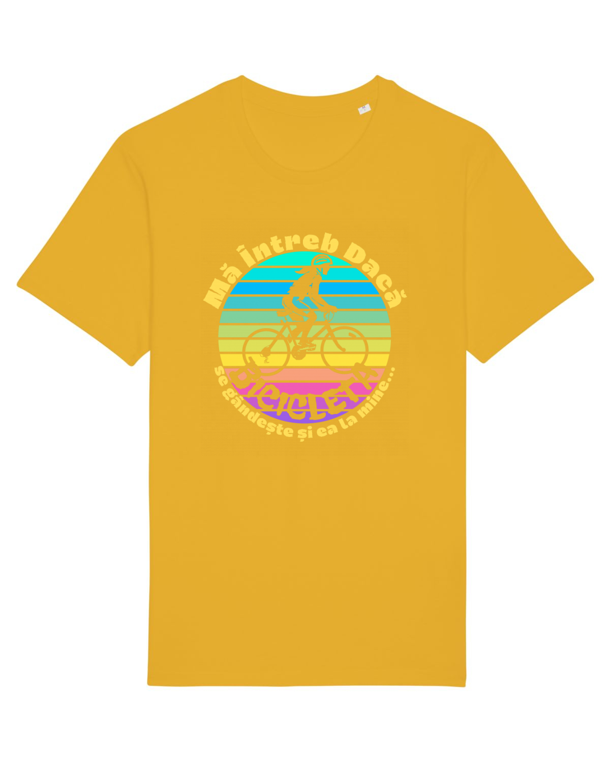 Tricou mânecă scurtă Unisex Rocker Spectra Yellow