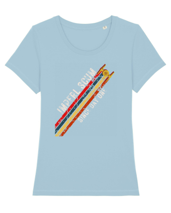 Retro Vintage Star Wars  Sky Blue
