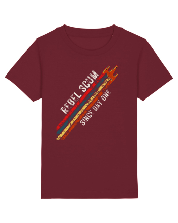 Retro Vintage Star Wars  Burgundy