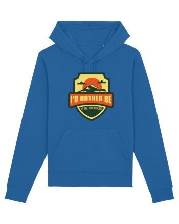 I'd Rather Be In The Mountains Royal Blue