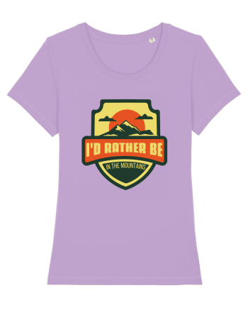 I'd Rather Be In The Mountains Lavender Dawn