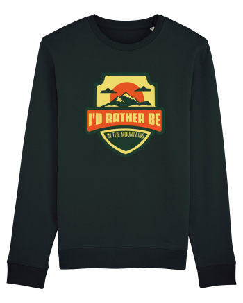 I'd Rather Be In The Mountains Black