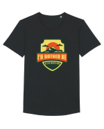 I'd Rather Be In The Mountains Tricou mânecă scurtă guler larg Bărbat Skater