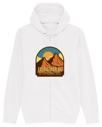 I'd Rather Be In The Mountains White