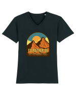 I'd Rather Be In The Mountains Tricou mânecă scurtă guler V Bărbat Presenter