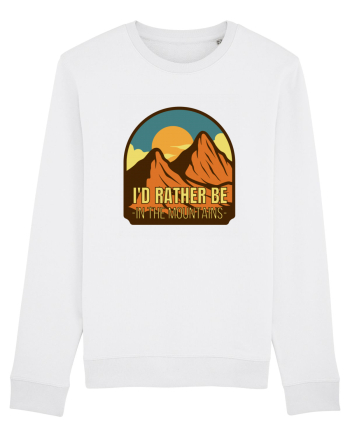 I'd Rather Be In The Mountains White