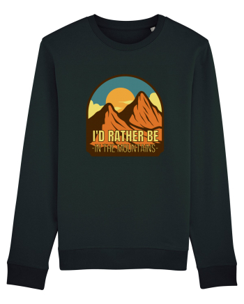 I'd Rather Be In The Mountains Black