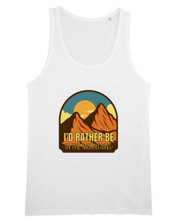 I'd Rather Be In The Mountains White