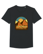 I'd Rather Be In The Mountains Tricou mânecă scurtă guler larg Bărbat Skater