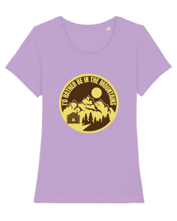 I'd Rather Be In The Mountains Lavender Dawn