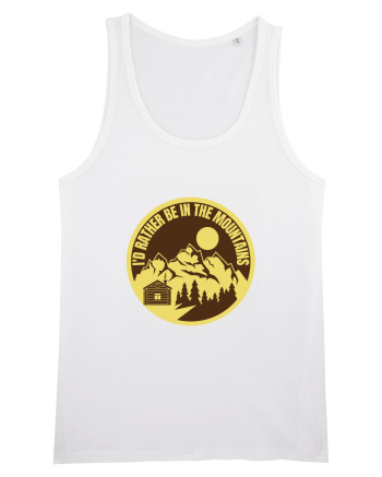 I'd Rather Be In The Mountains White
