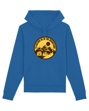 I'd Rather Be In The Mountains Royal Blue