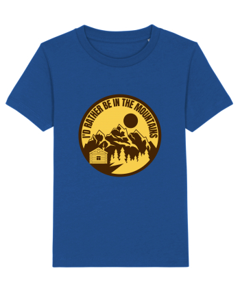 I'd Rather Be In The Mountains Majorelle Blue
