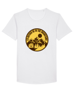 I'd Rather Be In The Mountains Tricou mânecă scurtă guler larg Bărbat Skater