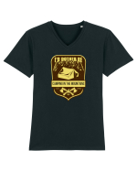 I'd Rather Be In The Mountains Tricou mânecă scurtă guler V Bărbat Presenter
