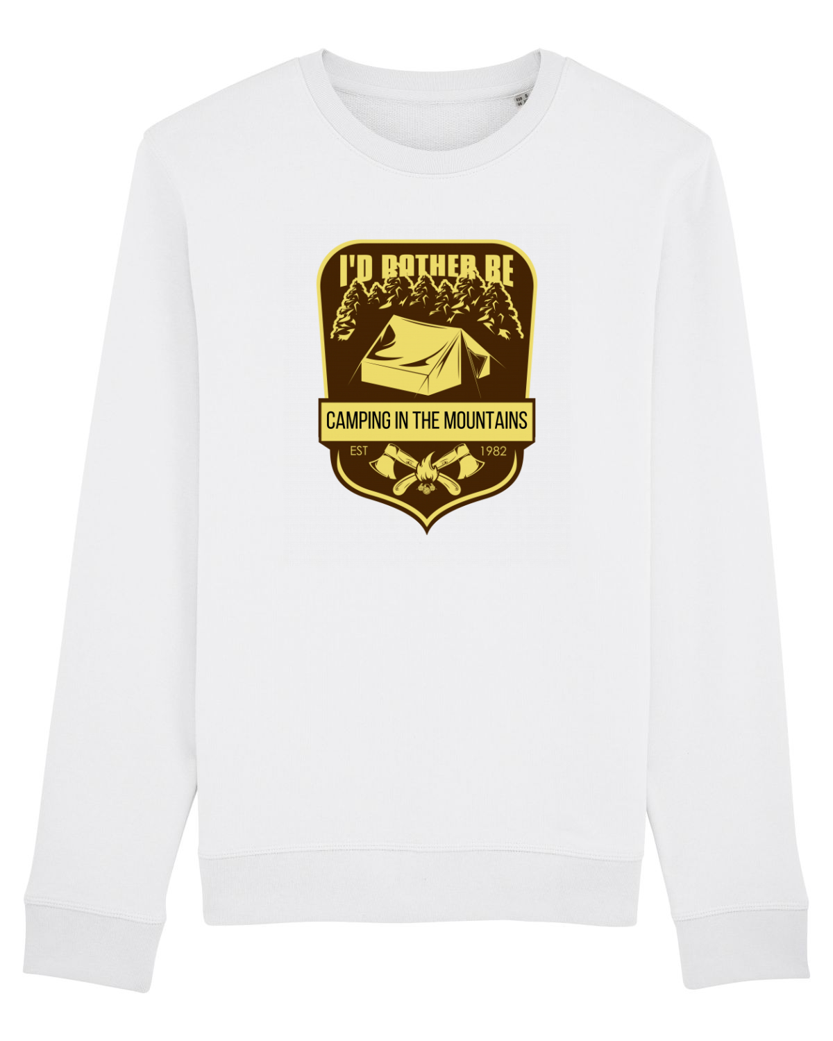 Bluză mânecă lungă Unisex Rise White